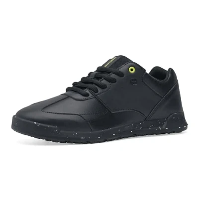 Abbildung von Shoes for Crews Liberty ECO, Schuhe Damen mit Nachhaltiger Rutschfester Außensohle, Wasserabweisende und Federleichte Damenschuhe, Schwarz