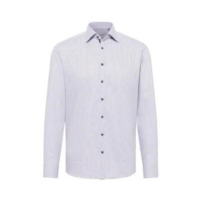 Abbildung von Eterna Twillhemd Modern FIT Hemd, Herren, Größe: 42, Grau