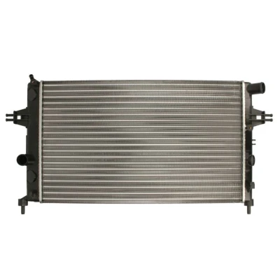Abbildung von NRF Economy Class 54668A Kühler, Motorkühlung Aluminium 610 378 23 Kühlrippen mechanisch gefügt