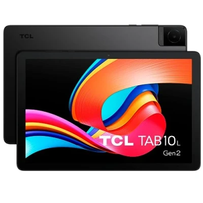 Abbildung von TCL 10L Generation 2 WiFi, 10,1 Zoll HD Tablet, Quad Core, 3 GB RAM, 32 Speicher, erweiterbar auf 128 durch MicroSD, 6000 mAh Akku, inklusive transparenter Hülle, Android 13, Grau