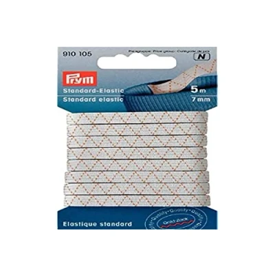 Abbildung von Prym Standard Elastic 7 mm weiß, Polyester