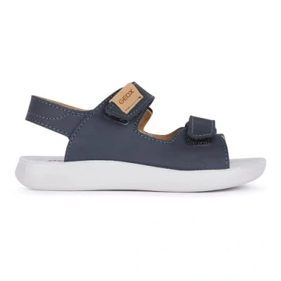 Abbildung von Geox Lightfloppy Trekkingsandale für Kinder, Größe: 32, Navy Schuhe