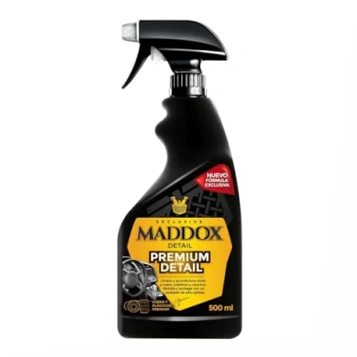 Abbildung von Maddox Detail Premium 500 ml Reiniger und Glanzmittel für Autoinnenräume Auto Reinigungsset Kunststoffpflege &amp; Gummipflege Kunststoffpflegemittel Armaturen Pflege