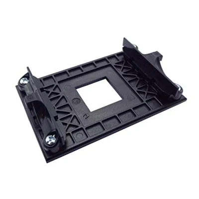 Abbildung von EC360® Bracket AMD AM4 Mainboard Halterung Sockel Retention Mount Modul CPU Backplate (schwarz)