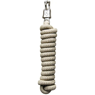 Abbildung von Harry&#039;s Horse Halfterführstrick Denz Panikhaken Grau 2,5m