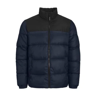 Abbildung von JACK &amp; JONES PLUS Herren JJETOBY Puffer Collar PLS Pufferjacke, Navy Blazer, 3XL