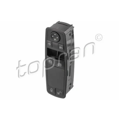 Abbildung von TOPRAN 409 626 Schalter, Fensterheber fahrerseitig MERCEDES BENZ: B Class, A Class