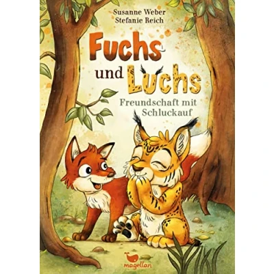 Abbildung von Fuchs und Luchs Freundschaft mit Schluckauf: Eine lustige Reimgeschichte ganz viel &quot;Hicks!&quot;