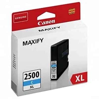 Abbildung von Canon Tintenpatrone PGI 2500 XL C Cyan 19, 3 ml ORIGINAL für MAXIFY Drucker