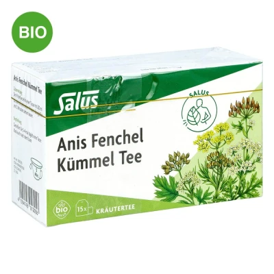 Abbildung von Anis Fenchel Kümmel Tee Salus Filterbeutel