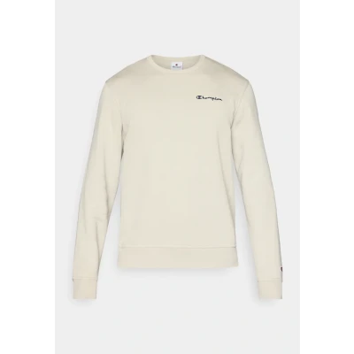Abbildung von Champion Icons Contrast Crewneck Sweatshirt beige, Herren, Größe: Small, Beige