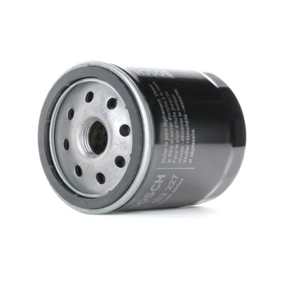 Abbildung von BOSCH 0 451 103 227 Ölfilter 3/4&quot; 16 UNF 2B mit zwei Rücklaufsperrventilen Anschraubfilter FORD: Sierra Mk2 Saloon, ESCORT 4, FIESTA 4