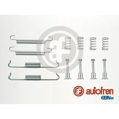Abbildung von AUTOFREN SEINSA D3956A Zubehörsatz, Feststellbremsbacken Hinterachse 185 BMW: 3 Saloon, Touring, X3, MERCEDES BENZ: ML Class, GL