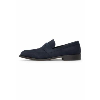 Abbildung von BOSS LOAF Slipper, Herren, Größe: 44, Dark blue one Schuhe