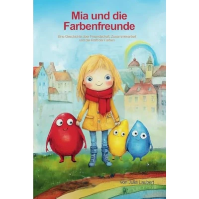 Abbildung von Mia und die Farbenfreunde: Eine Geschichte über Freundschaft, Zusammenarbeit Kraft der Farben