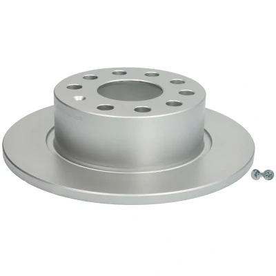 Abbildung von ABE Bremsscheibe SKODA: Octavia 3 Combi, Schrägheck Hinterachse links, rechts 253mm 10mm 5 15,3, 112mm voll beschichtet