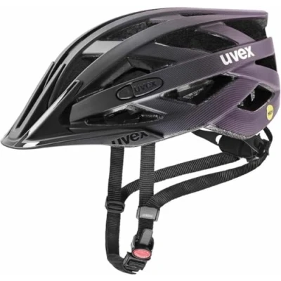 Abbildung von uvex i vo cc MIPS Leichter Allround Helm für Damen und Herren Sysytem erweiterbar mit LED Licht Black Plum matt 56 60 cm