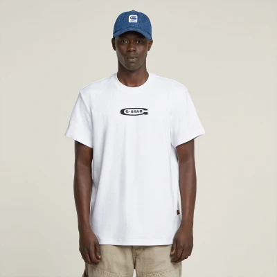 Abbildung von G STAR T Shirt »Old Skool Logo«, mit Frontprint