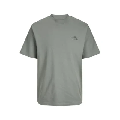 Abbildung von Jack &amp; Jones Premium Jprblachad SS CREW NECK TEE SN Tshirt print, Herren, Größe: Medium, Agave green