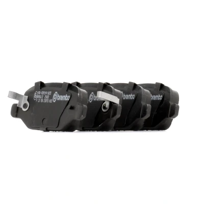 Abbildung von BREMBO P 23 151 Bremsbelagsatz mit akustischer Verschleißwarnung Bremssattelschrauben Zubehör FIAT: Panda III Hatchback