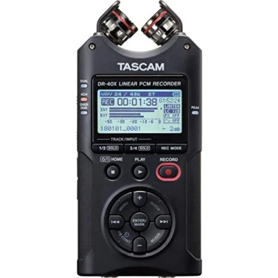 Abbildung von Tascam DR 40X Tragbarer Vierspur Audiorecorder und USB Interface