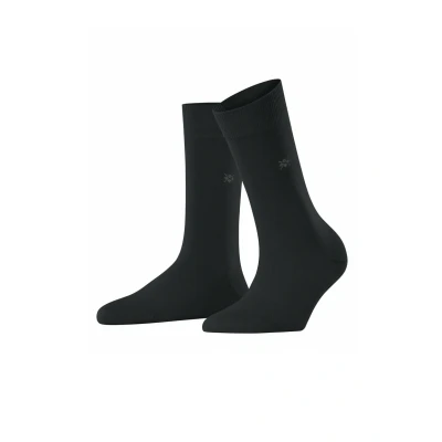 Abbildung von Burlington Damen Socken Bloomsbury W So Wolle Baumwolle einfarbig 1 Paar, Schwarz Black 3000, 36 41