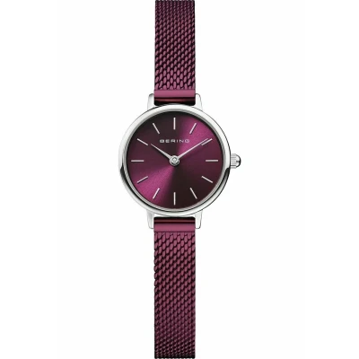 Abbildung von Bering Analog Quarz Uhr, Damen, Größe: One Size, Silber