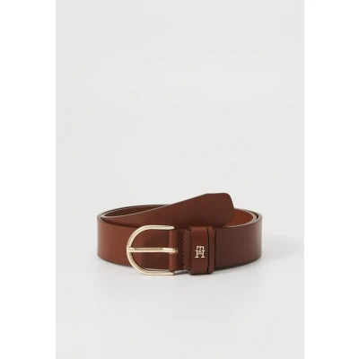 Abbildung von Tommy Hilfiger Essential Effortless Gürtel, Damen, Größe: 70, Winter cognac