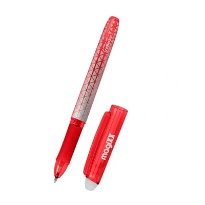 Abbildung von Online Radierstift magiXX Gelschreiber Rot mit 0,7mm Strichstärke I Tintenroller radierbar zum Schreibenlernen &amp; fürs Büro, Erasable Pen Set Radierbarer Kugelschreiber Studenten, Schüler