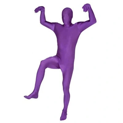 Abbildung von Morphsuits Herren Farbe Costume Body Suit, Lila, XXL