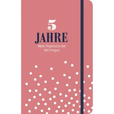 Abbildung von 5 Jahre Mein Tagebuch mit 365 Fragen: Das deiner persönlichen Entwicklung Fragen für mehr Achtsamkeit