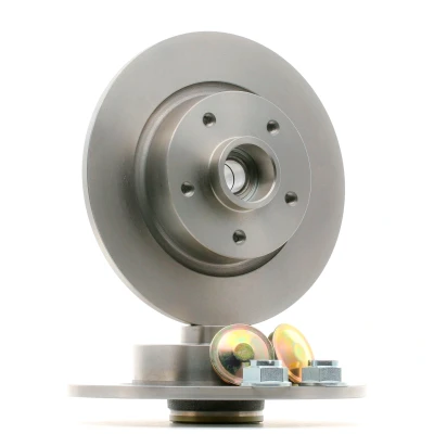 Abbildung von FEBI BILSTEIN 38305 Bremsscheibe Hinterachse 274 11 5 114 voll geölt mit Fettkappe, ABS Sensorring, Schutzkappe/Faltenbalg RENAULT: SCENIC 3