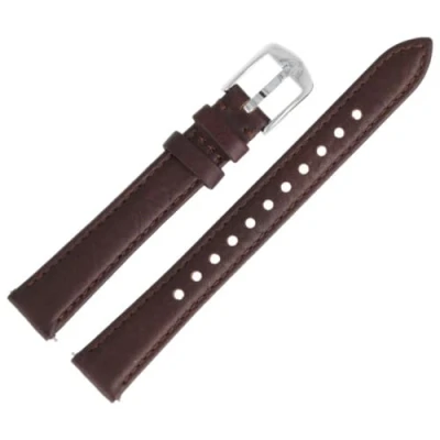 Abbildung von Fossil Uhrenarmband 14mm Leder Braun ES 3708 LB ES3708