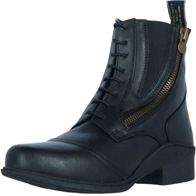 Abbildung von Mountain Horse Veganza Side Zip Paddock Schwarz 37