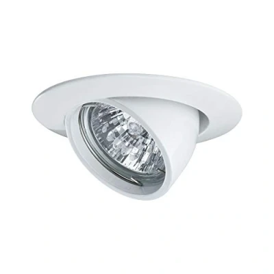 Abbildung von Paulmann 98773 LED Einbauleuchte Premium Line 51 mm Einbaustrahler Weiß kippbar Einbaulampe max. 1x50W 12V Spot GU5,3 Deckeneinbau