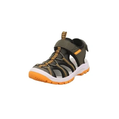 Abbildung von Superfit Jungen Tornado Light Sandale, Grün Orange 7000, 27 EU