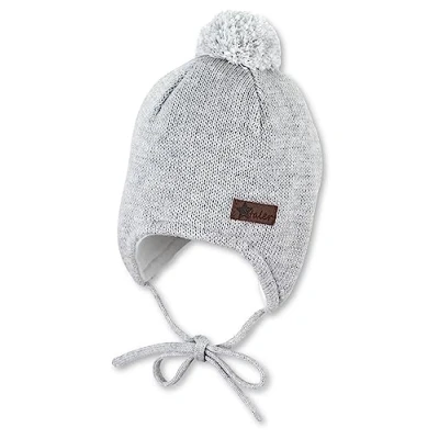 Abbildung von Sterntaler Unisex Strickmütze für Babys und Kleinkinder,Silber mel.,49