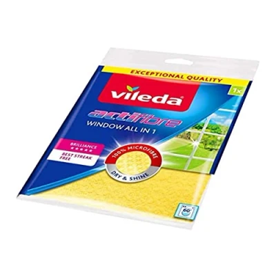 Abbildung von Vileda Reinigungstuch für Glas Actifibre, gelb