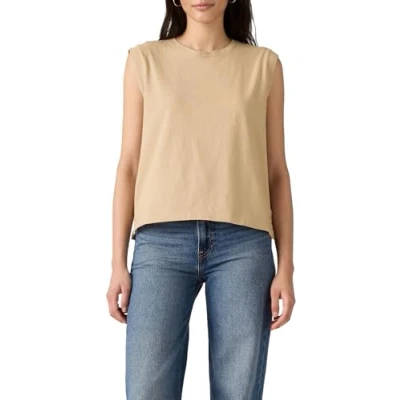 Abbildung von Levi&#039;s BOXY TANK Top, Damen, Größe: Small, Safari