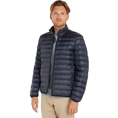 Abbildung von Tommy Hilfiger Packable Circular Jacket Übergangsjacke, Herren, Größe: 3XL, Desert sky