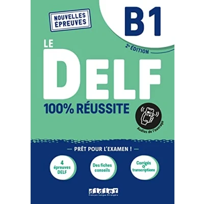 Abbildung von Le DELF 100% réussite 2. Ausgabe B1: Buch mit didierfle.app