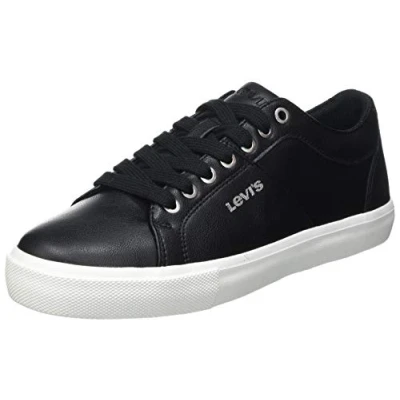 Abbildung von Levi&#039;s Woodward Sneaker low, Damen, Größe: 38, Regular black Schuhe
