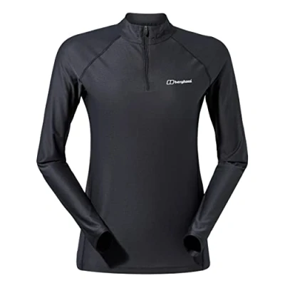 Abbildung von Berghaus Damen 24/7 Half Zip Langärmeliges Tech Baselayer T Shirt