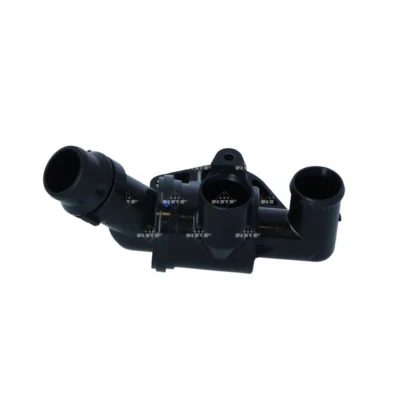 Abbildung von NRF 725003 Kühlwasserthermostat 87 mit Dichtring Gehäuse AUDI: A4 B7 Avant, A6 C6 Saloon, SEAT: Exeo ST