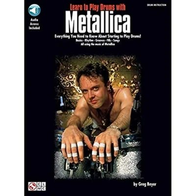 Abbildung von Metallica Learn To Play Drums With Book/CD: Noten, CD für Schlagzeug