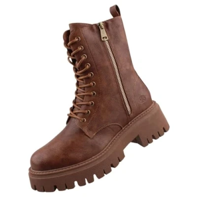 Abbildung von Dockers by Gerli Damen Stiefelette Braun EU 41