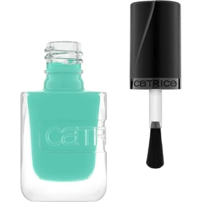 Abbildung von Catrice GEL AFFAIR Nail Lacquer, Nagellack, Nr. 031, Grün, langanhaltend, Einfach zu entfernen, glänzend, vegan, ohne Mikroplastikpartikel, Konservierungsstoffe, Parfüm, 1er Pack (10.5ml)