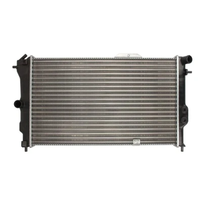 Abbildung von THERMOTEC D7X022TT Kühler, Motorkühlung Aluminium, Kunststoff 616 369 32 Schaltgetriebe Kühlrippen mechanisch gefügt OPEL: Vectra A Saloon, Calibra