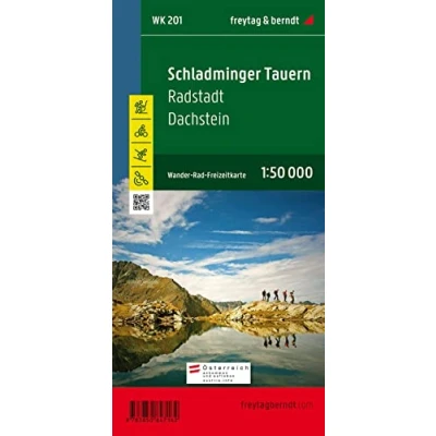 Abbildung von Freytag Berndt Wanderkarten, WK 201, Schladminger Tauern Radstadt Dachstein Maßstab 1:50 000