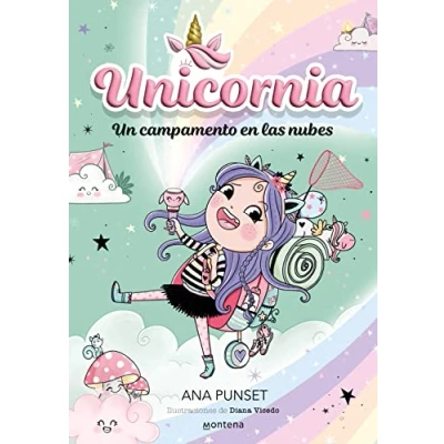 Abbildung von Unicornia 5 Un campamento en las nubes (Montena, Band 5)